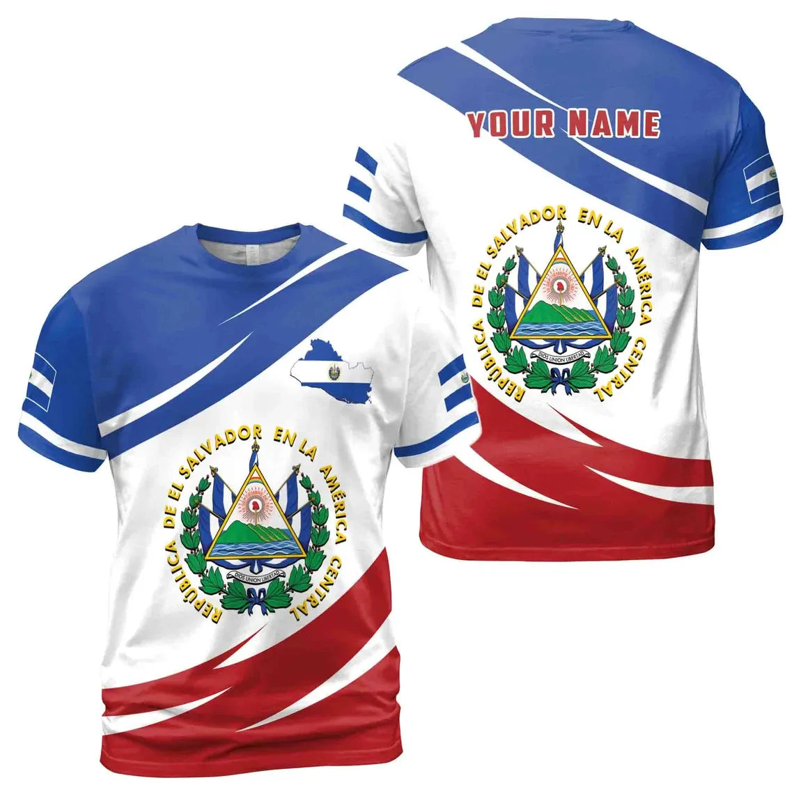 Camiseta Patriótica El Salvador