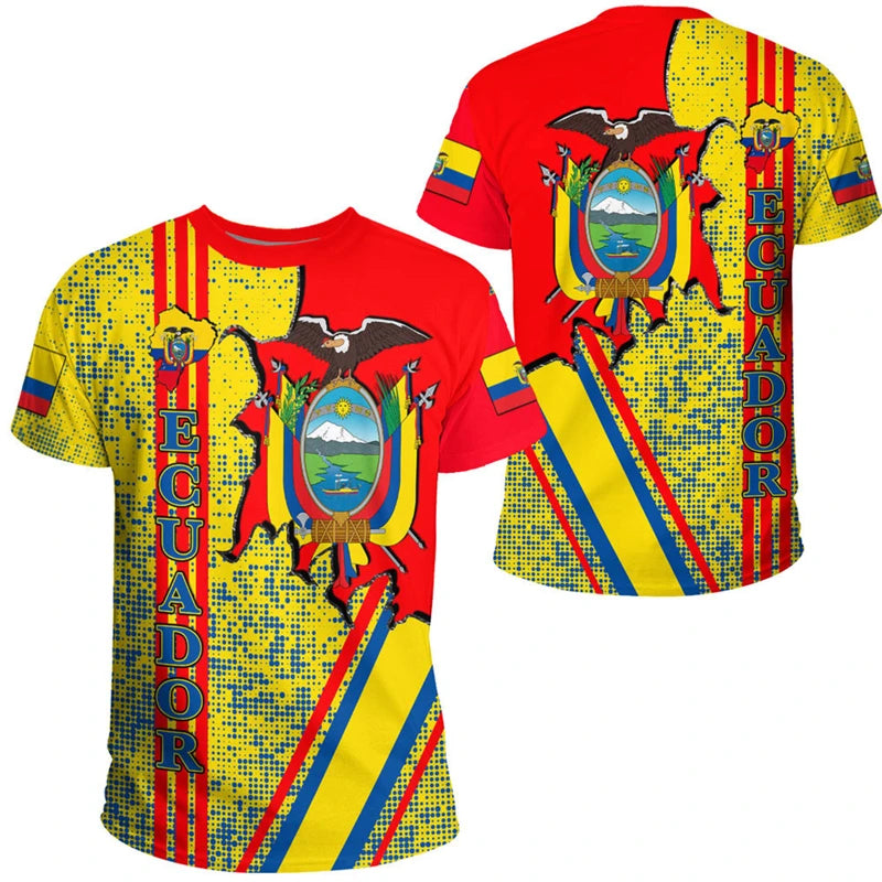 Camisetas Unisex Orgullo Ecuatoriano