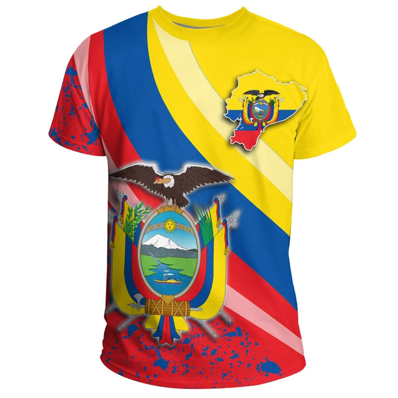 Camisetas Unisex Orgullo Ecuatoriano