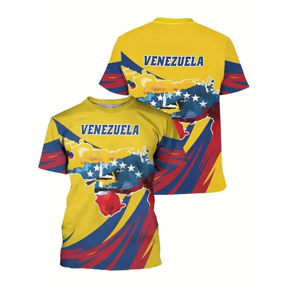 Camisetas Unisex Orgullo Venezolano 