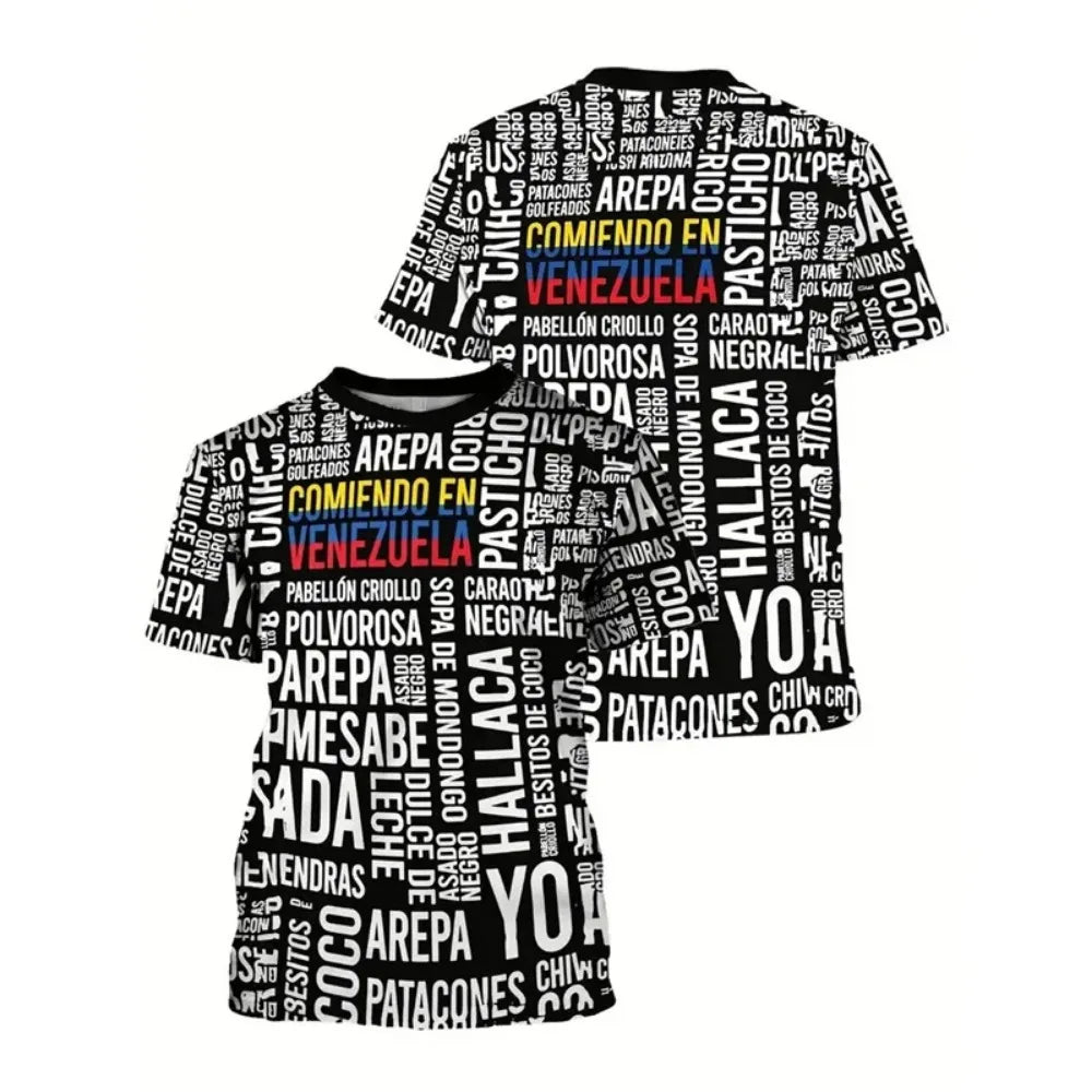 Camisetas Unisex Orgullo Venezolano 