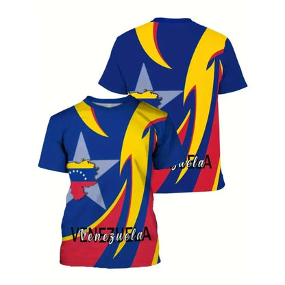 Camisetas Unisex Orgullo Venezolano 